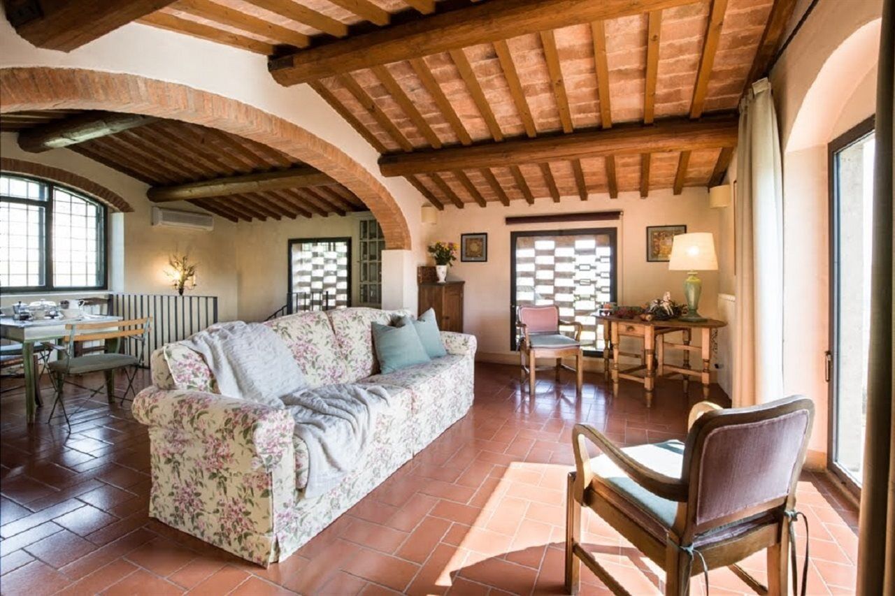 Torre A Cona Wine Estate Hotel San Donato in Collina Exterior photo